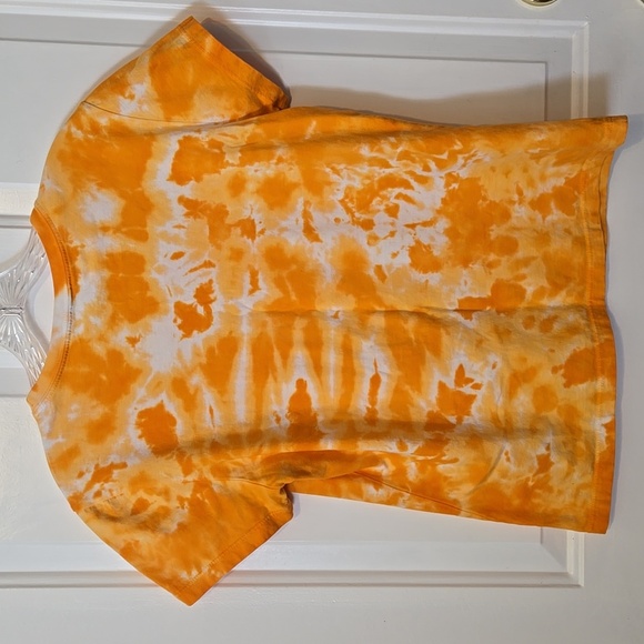 Bella, Short Sleeve Tee, XL, X-Large, Orange Tie Dye, 100% Cotton, USA Made - Picture 11 of 11